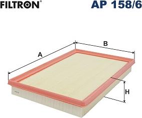 Filtron AP 158/6 - Filtru aer aaoparts.ro