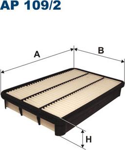 Filtron AP109/2 - Filtru aer aaoparts.ro