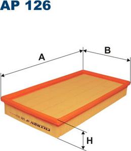 Filtron AP126 - Filtru aer aaoparts.ro
