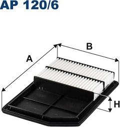 Filtron AP120/6 - Filtru aer aaoparts.ro