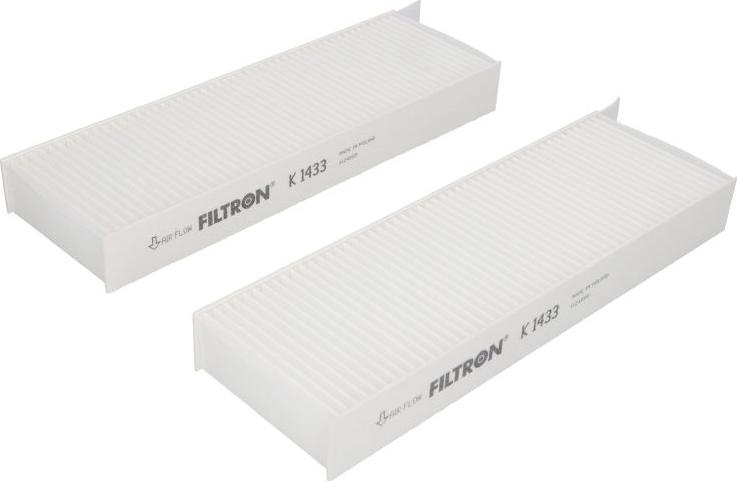Filtron K 1433-2x - Filtru, aer habitaclu aaoparts.ro