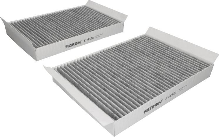 Filtron K 1432A-2x - Filtru, aer habitaclu aaoparts.ro