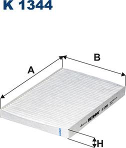 Filtron K1344 - Filtru, aer habitaclu aaoparts.ro