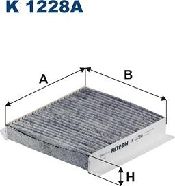 Filtron K 1228A - Filtru, aer habitaclu aaoparts.ro