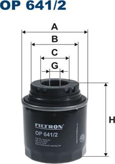 Filtron OP641/2 - Filtru ulei aaoparts.ro