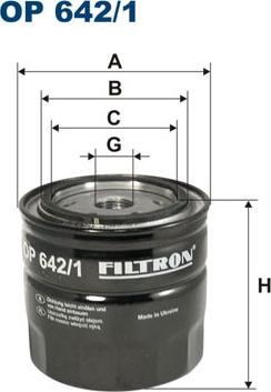 Filtron OP642/1 - Filtru ulei aaoparts.ro