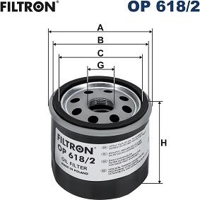 Filtron OP 618/2 - Filtru ulei aaoparts.ro