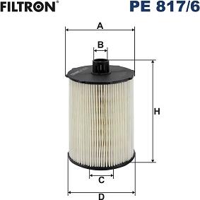 Filtron PE 817/6 - Filtru combustibil aaoparts.ro