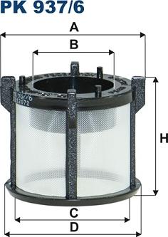 Hengst Filter E22SF03 - Filtru combustibil aaoparts.ro