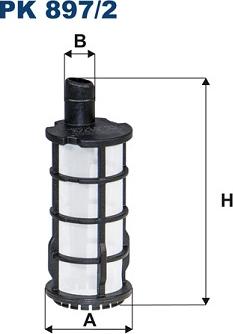 Filtron PK897/2 - Filtru combustibil aaoparts.ro