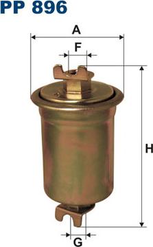Filtron PP896 - Filtru combustibil aaoparts.ro