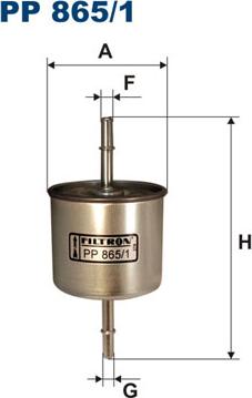 Filtron PP865/1 - Filtru combustibil aaoparts.ro