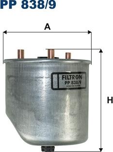 Filtron PP838/9 - Filtru combustibil aaoparts.ro