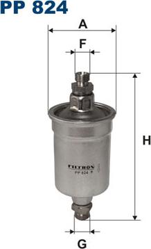 Filtron PP824 - Filtru combustibil aaoparts.ro