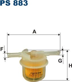 Filtron PS883 - Filtru combustibil aaoparts.ro