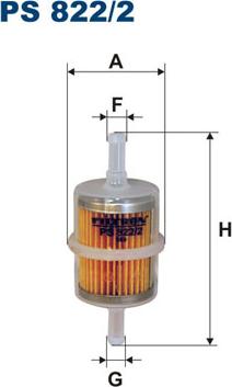 Filtron PS822/2 - Filtru combustibil aaoparts.ro