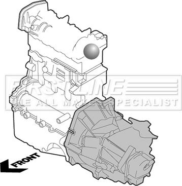 First Line FEM4349 - Suport motor aaoparts.ro