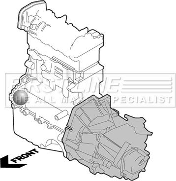 First Line FEM3271 - Suport motor aaoparts.ro