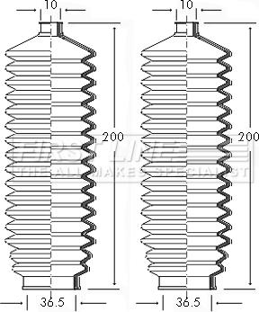 First Line FSG3039 - Ansamblu burduf, directie aaoparts.ro