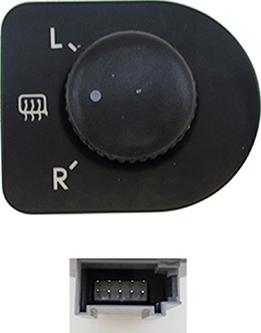 Fispa 640720A2 - Comutator, reglaj oglinda aaoparts.ro