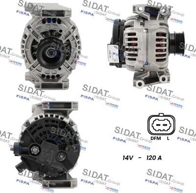 Fispa A12BH0350 - Generator / Alternator aaoparts.ro