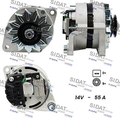 Fispa A12MA0917A2 - Generator / Alternator aaoparts.ro