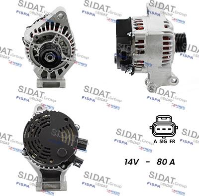 Fispa A12MA0151A2 - Generator / Alternator aaoparts.ro