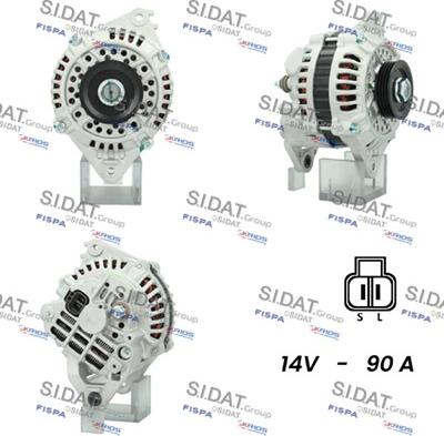 Fispa A12MH0660 - Generator / Alternator aaoparts.ro