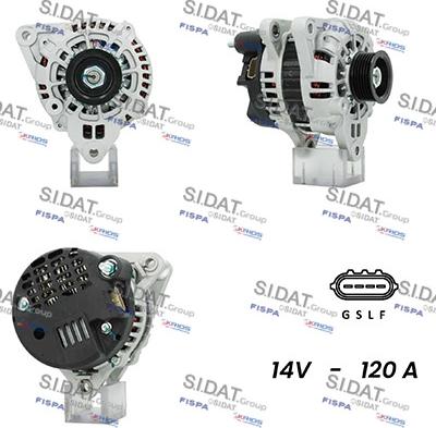 Fispa A12VA0661A2 - Generator / Alternator aaoparts.ro