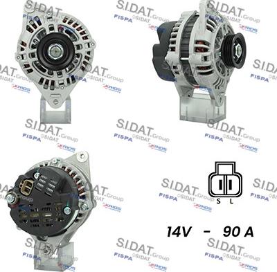Fispa A12VA0360A2 - Generator / Alternator aaoparts.ro