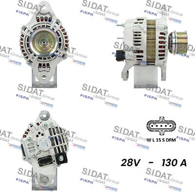 Fispa A24MH0068 - Generator / Alternator aaoparts.ro