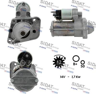 Fispa S12BH0913 - Starter aaoparts.ro