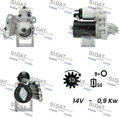 Fispa S12BH0076A2 - Starter aaoparts.ro