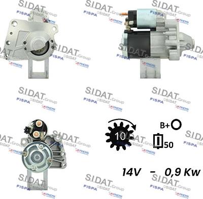 Fispa S12MH0076 - Starter aaoparts.ro