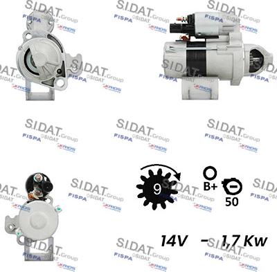 Fispa S12VA0253A2 - Starter aaoparts.ro