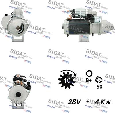 Fispa S24BH0069A2 - Starter aaoparts.ro