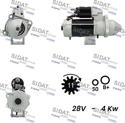 Fispa S24BH0064A2 - Starter aaoparts.ro