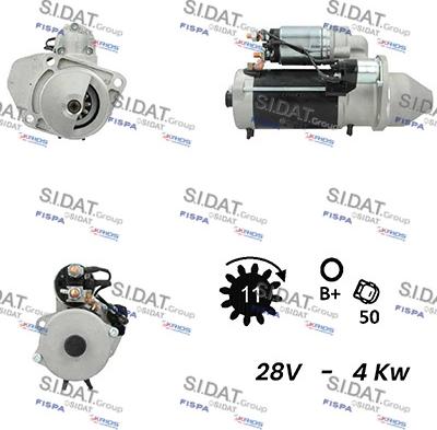 Fispa S24BH0067A2 - Starter aaoparts.ro