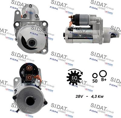 Fispa S24BH0162 - Starter aaoparts.ro