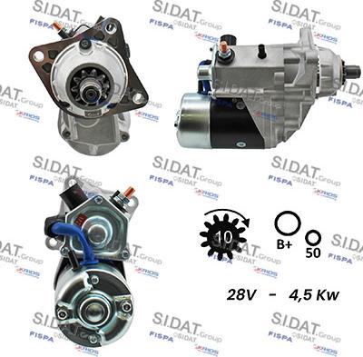 Fispa S24DE0050A2 - Starter aaoparts.ro