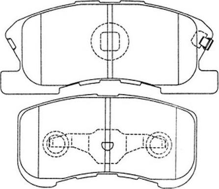 FIT FP6168 - Set placute frana,frana disc aaoparts.ro