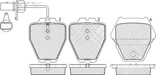 FIT FP0912E - Set placute frana,frana disc aaoparts.ro