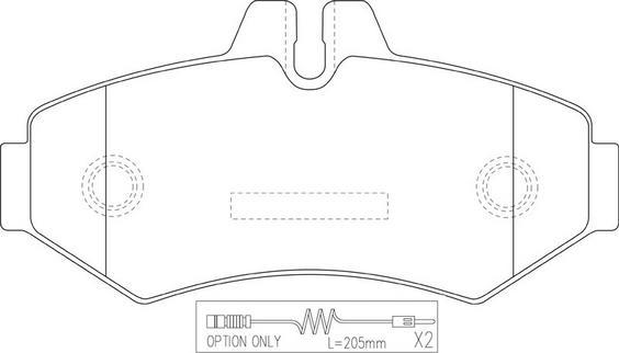 FIT FP0928E - Set placute frana,frana disc aaoparts.ro