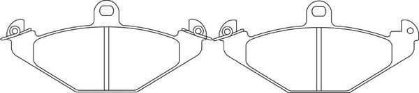 FIT FP0491 - Set placute frana,frana disc aaoparts.ro