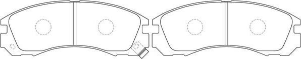 FIT FP0530 - Set placute frana,frana disc aaoparts.ro