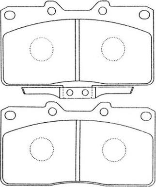 FIT FP0531 - Set placute frana,frana disc aaoparts.ro