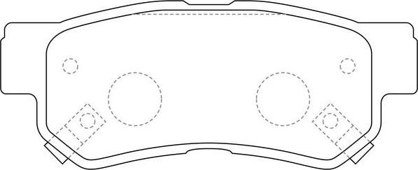 FIT FP0813 - Set placute frana,frana disc aaoparts.ro