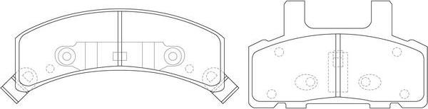 FIT FP0369 - Set placute frana,frana disc aaoparts.ro