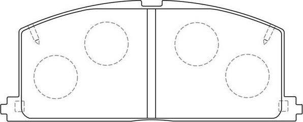 FIT FP0241 - Set placute frana,frana disc aaoparts.ro