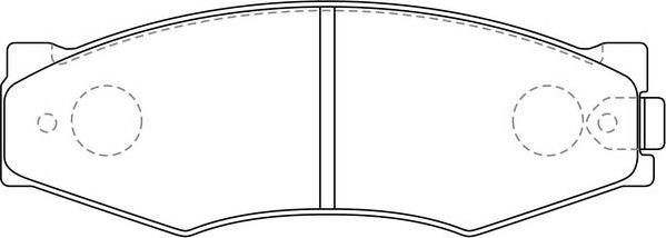 FIT FP0266 - Set placute frana,frana disc aaoparts.ro
